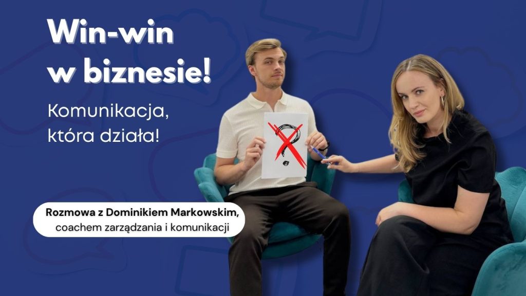 Dominik Markowski — coach zarządzania i komunikacji, podczas wywiadu o skutecznej komunikacji w biznesie na blogu Twój StartUp